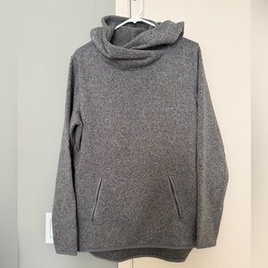 Old Navy Gray/Charcoal Cowl Turtleneck Sweatshirt